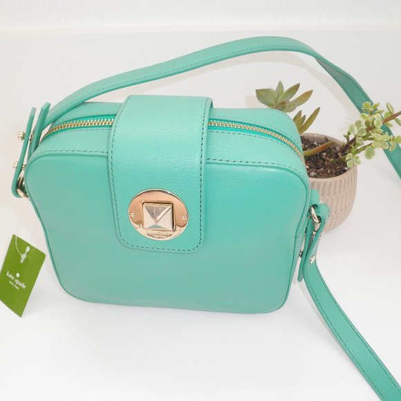 Kate Spade Isla Mint Green Crossbody Camera Bag - Picture 3 of 7